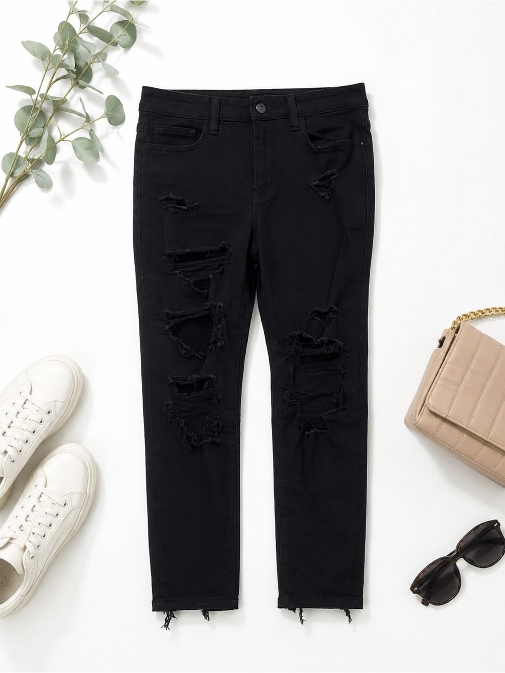 American Eagle distressed jeggings 8 x-short